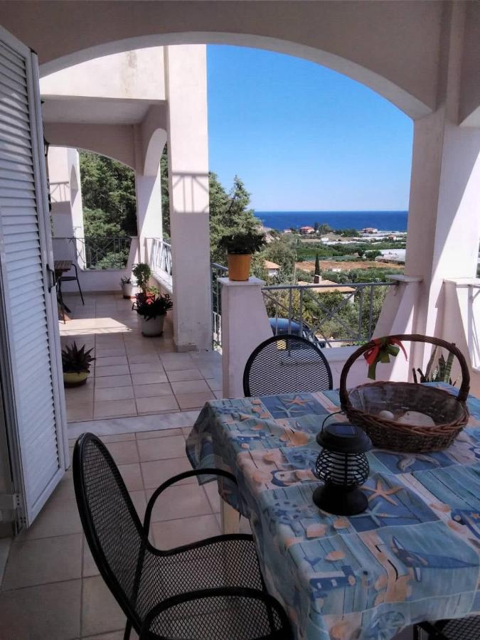West Red Rock And View Leonidio Maisonette Studio Dış mekan fotoğraf
